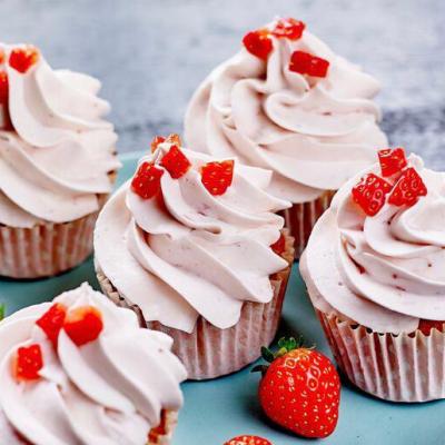 Cup cake fraise