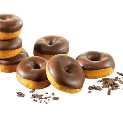 Mini donut au chocolat